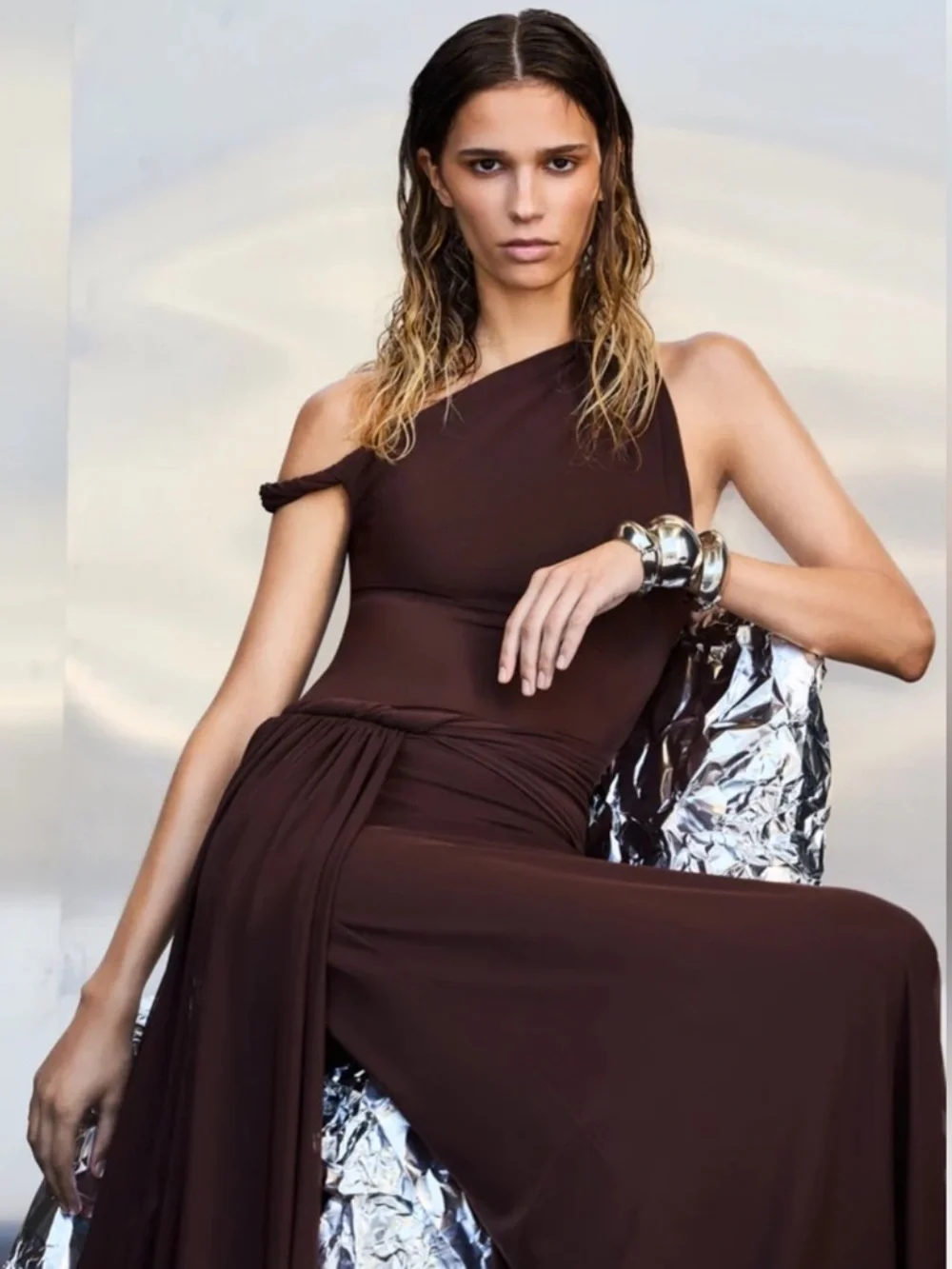 NWT NEW Misha Sisal Dress - Picture 5 of 10